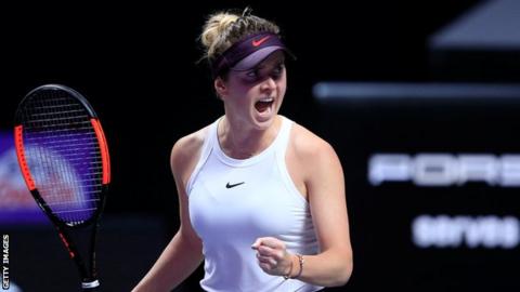 Svitolina advances to semis as injury sidelines Andreescu Svitolina advances to semis as injury sidelines Andreescu