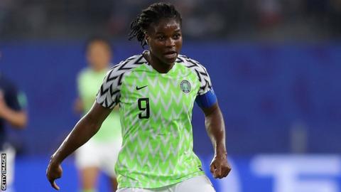 Nigeria women's captain Desire Oparanozie