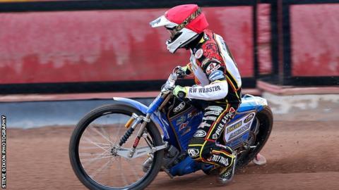Leicester Lions' Nicolai Klindt