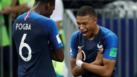 Pogba and Mbappe