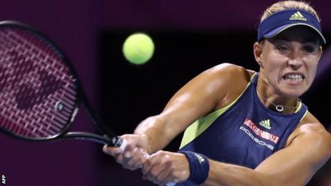 Angelique Kerber in Doha