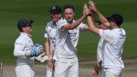 County Championship: Ollie Robinson stars again as Sussex ...