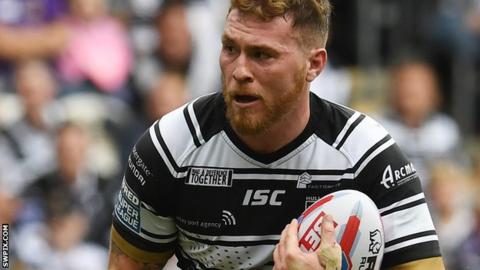 Scott Taylor in action for Hull