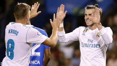 Gareth Bale and Toni Kroos