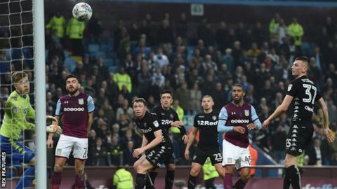 Lewis Grabban scores for Aston Villa