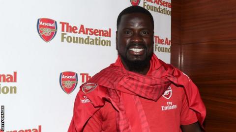 Former Arsenal and Ivory Coast defender Emmanuel Eboue