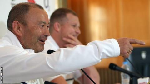 England coach Eddie Jones