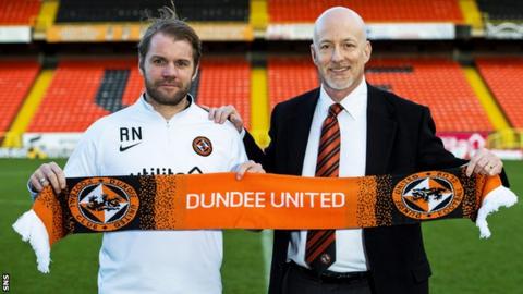 Owner Mark Ogren, right, says Robbie Neilson's side are exceeding their points goal so far this season