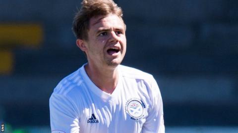 Ayr United's Alan Forrest