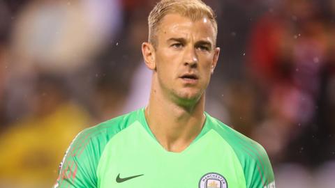 Manchester City goalkeeper Joe Hart