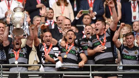 2016 and 2017 Challenge Cup winners Hull FC were knocked out in the quarter-finals this season by St Helens