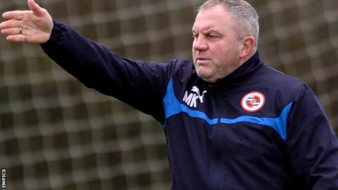 Reading under-21s manager Martin Kuhl