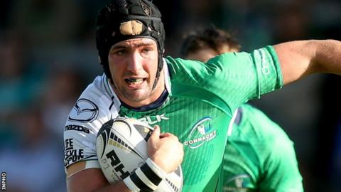 Connacht centre Dave McSharry