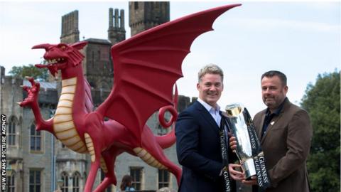 Pro14 chief executive Martin Anayi and Welsh Rugby Union chief executive Martyn Phillips