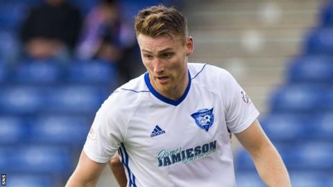 Peterhead striker Rory McAllister