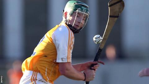 Niall McKenna netted Antrim's goal in the Ruislip defeat by London