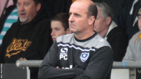 Portsmouth manager Paul Cook