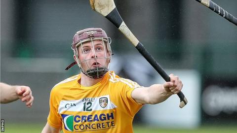 Antrim hurler Eoghan Campbell