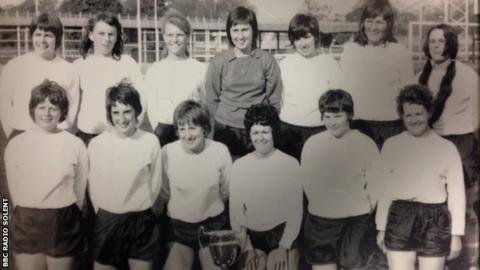 Southampton, winners of first Women's FA Cup