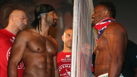 Haye and Chisora