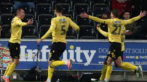 Swansea City 0-1 Millwall: Jed Wallace free-kick gives ...