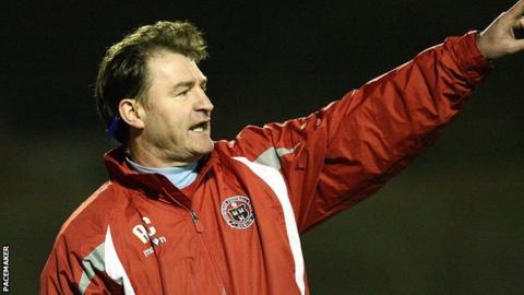 Aaron Callaghan is the new manager of Carrick Rangers