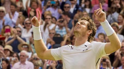 Andy Murray won Wimbledon for the second time on Sunday