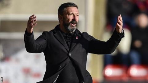 Aberdeen manager Derek McInnes