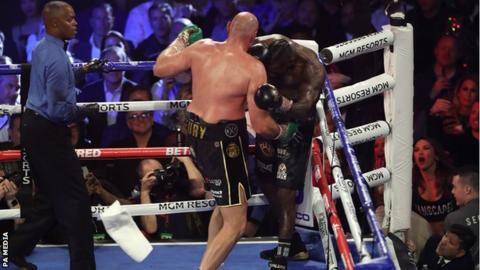 Tyson Fury and Deontay Wilder
