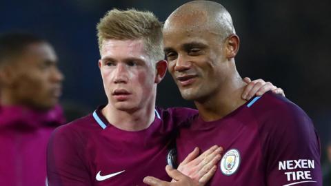 Kompany and De Bruyne