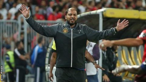 Esperance's head coach Moain Chaabani