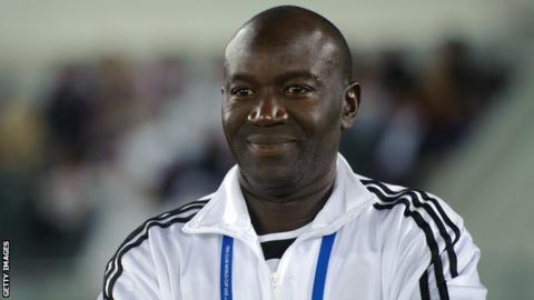 Senegalese coach Lamine Ndiaye