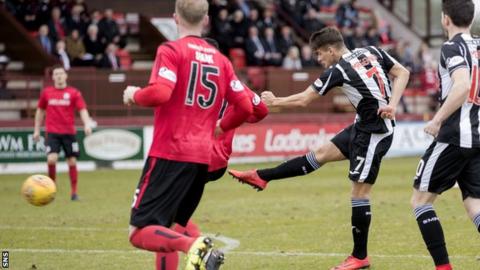 Kyle Magennis scores