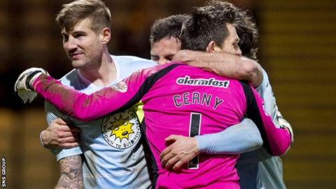 Partick Thistle beat Motherwell 1-0