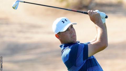 Gary Woodland in final-round action at TPC Scottsdale