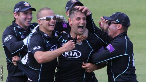 Jade Dernbach hat-trick