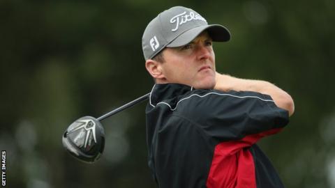 Michael Hoey had a hole-in-one on Thursday in Switzerland