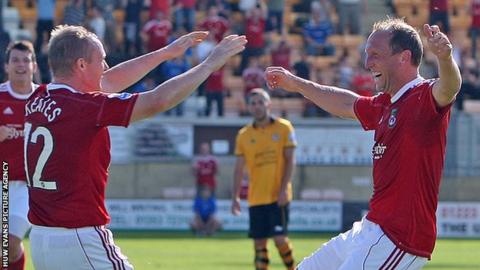 Dean Keates and Andy Morrell