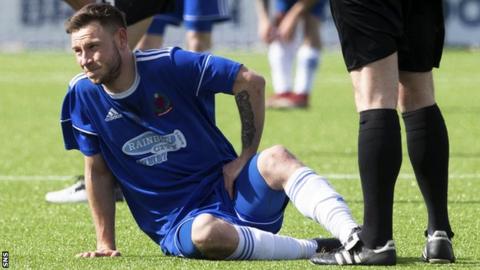Cove Rangers scorer Mitch Megginson