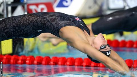 British swimmer Georgia Davies