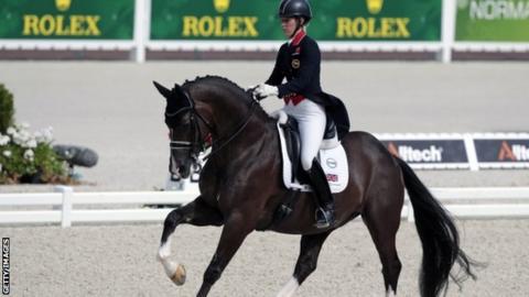 Dujardin holds European, Olympic and World titles