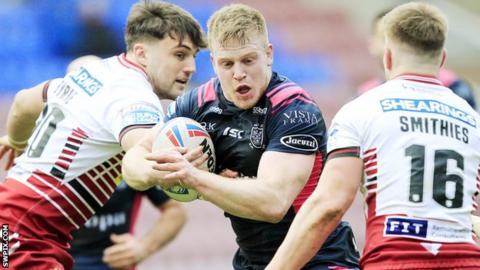 Wigan against Hull FC