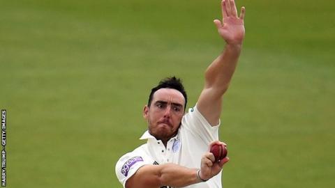 Fast bowler Kyle Abbott has now taken 159 first-class wickets for Hampshire - more than for any other team in his career haul of 382 victims