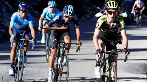 Britain's Adam Yates at the Volta a Cataylunya