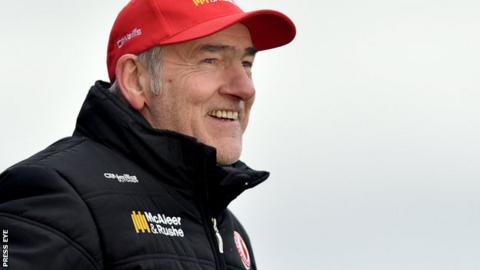 Tyrone manager Mickey Harte