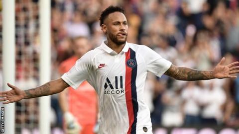 Brazil and Paris St-Germain forward Neymar