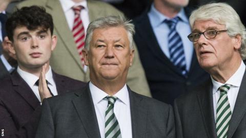 Celtic chief executive Peter Lawwell
