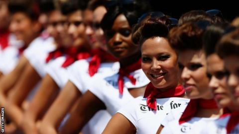 Monaco Grid girls