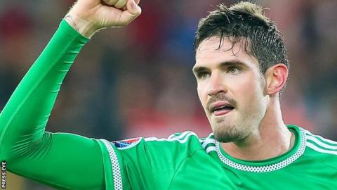 Northern Ireland striker Kyle Lafferty