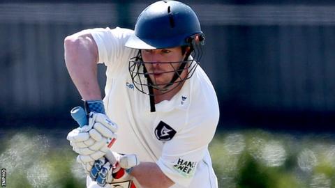 Fintan McAllister scored his first century for Leinster